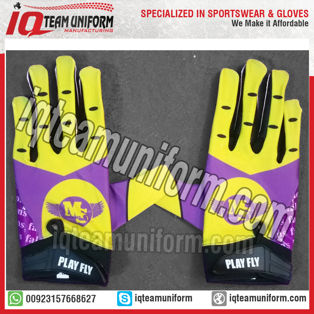 Bird Gang custom football-receiver-gloves