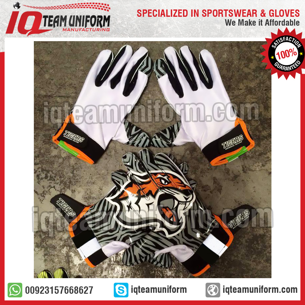 Skill player football receiver gloves