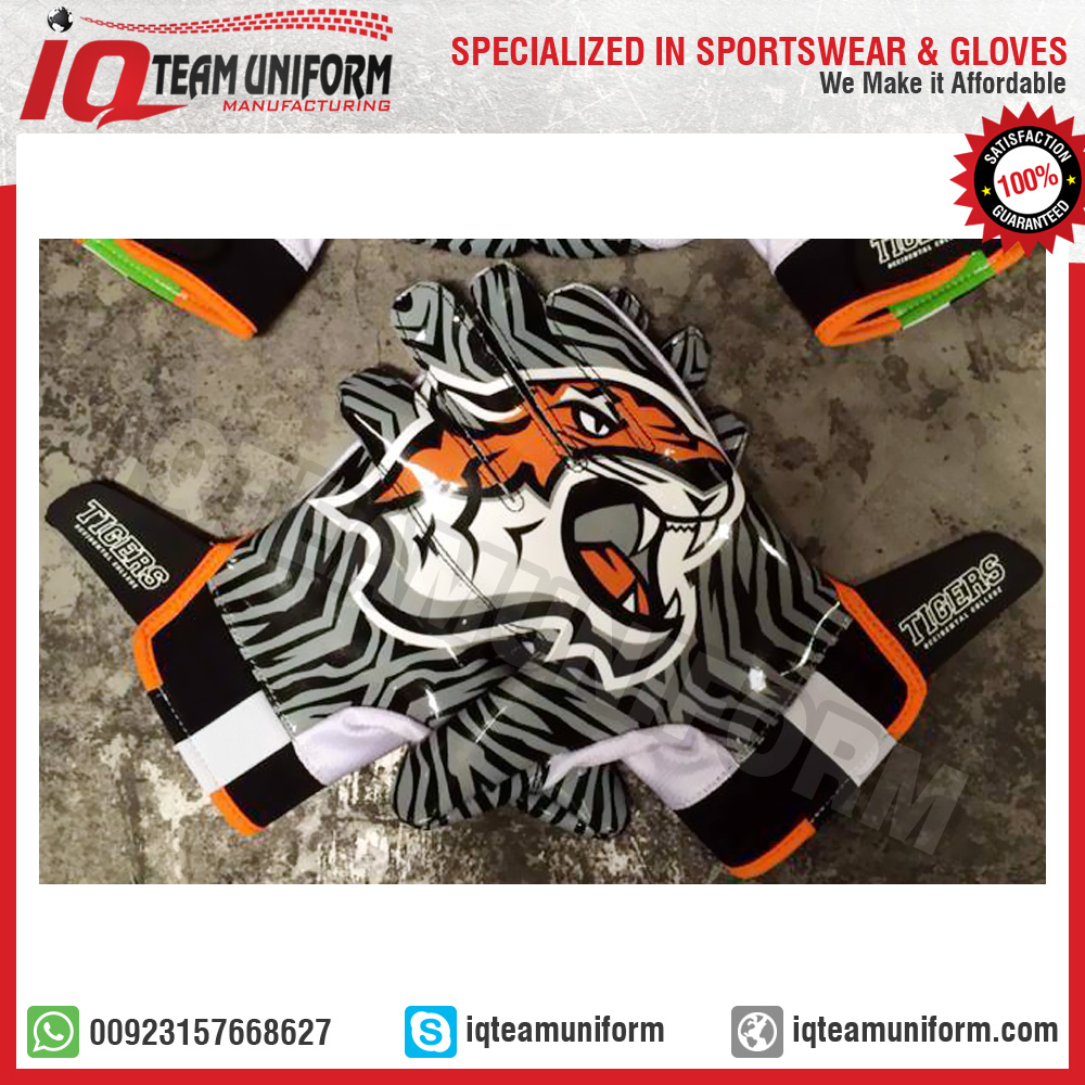 American football gloves