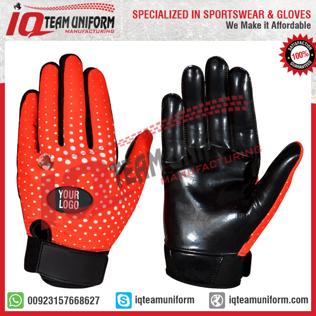 Custom American Football gloves