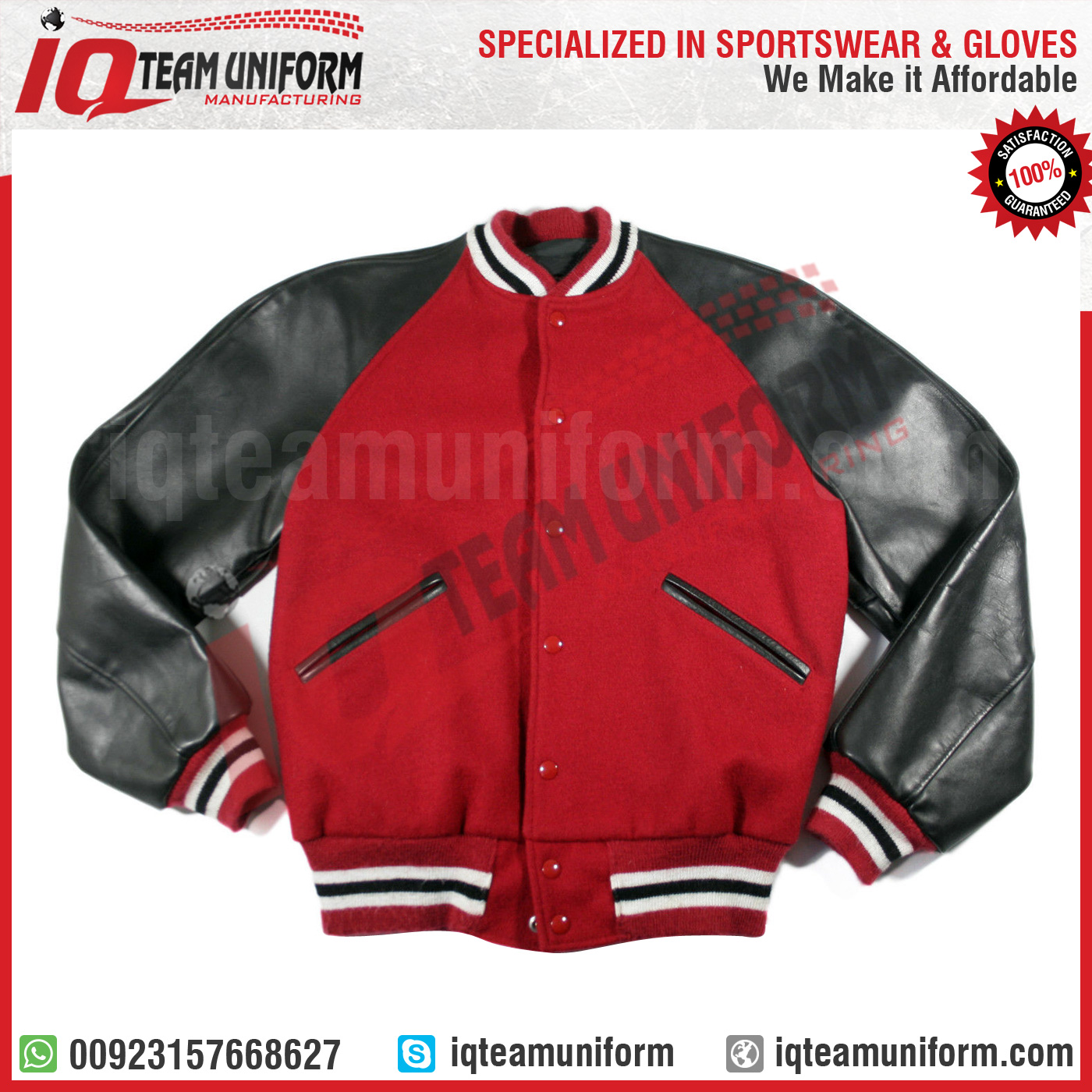 Custom Letter Man Jacket