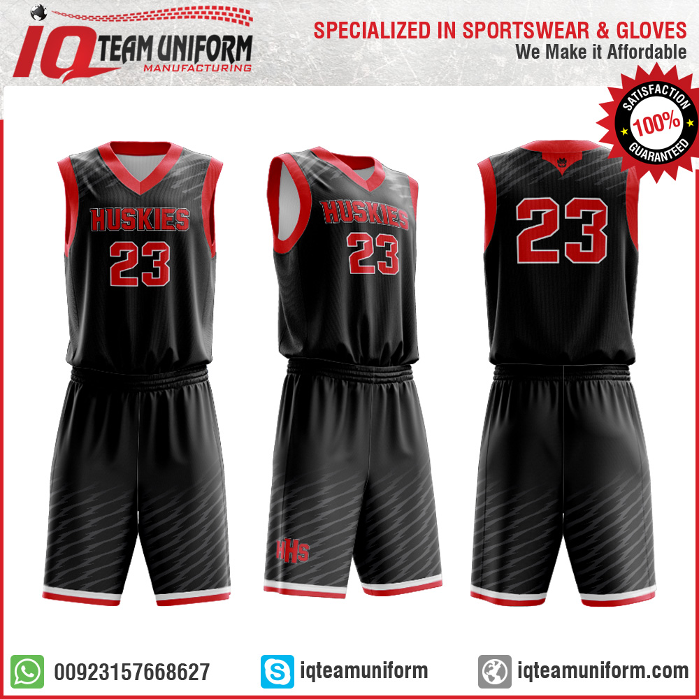 Dry Fit Custom Basketball Uniform