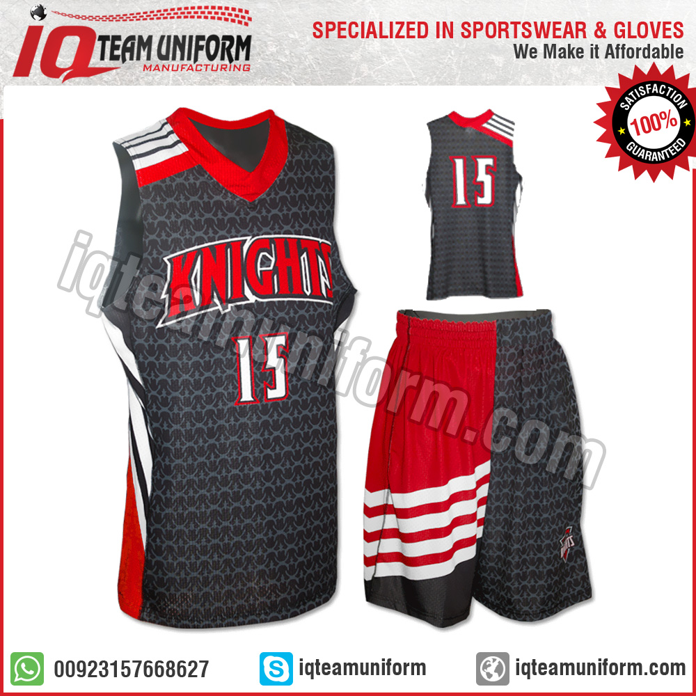 Latest Design Sublimation Basketball Jersey and Short