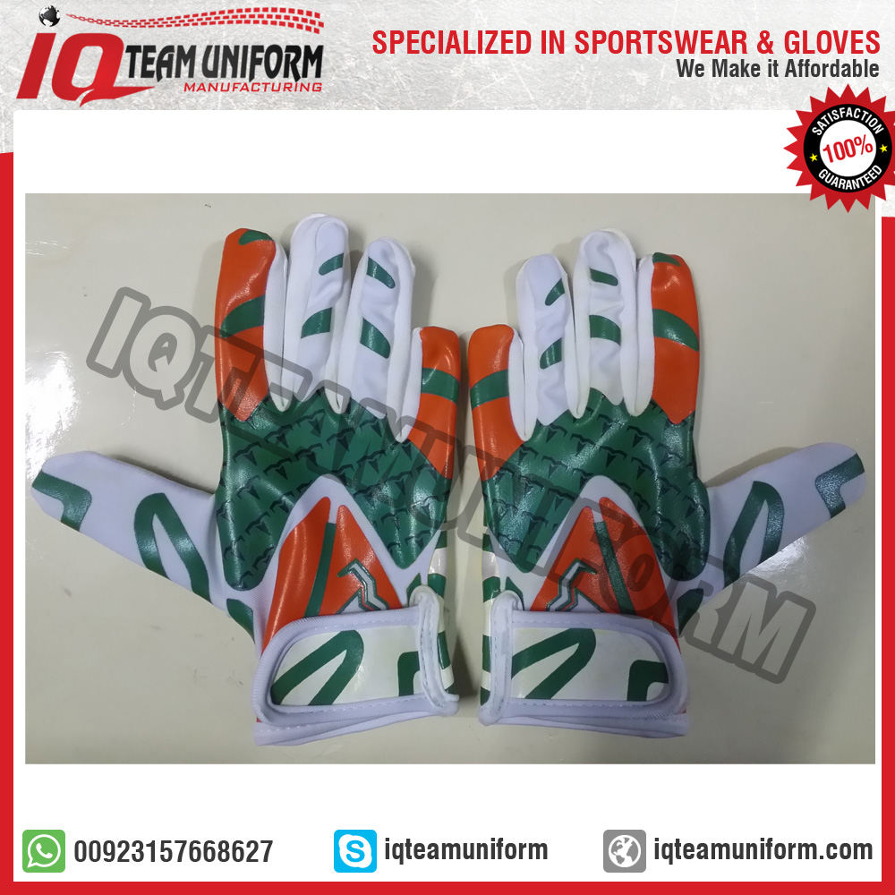 Football Receiver Gloves Kids Football Gloves Custom Football Gloves