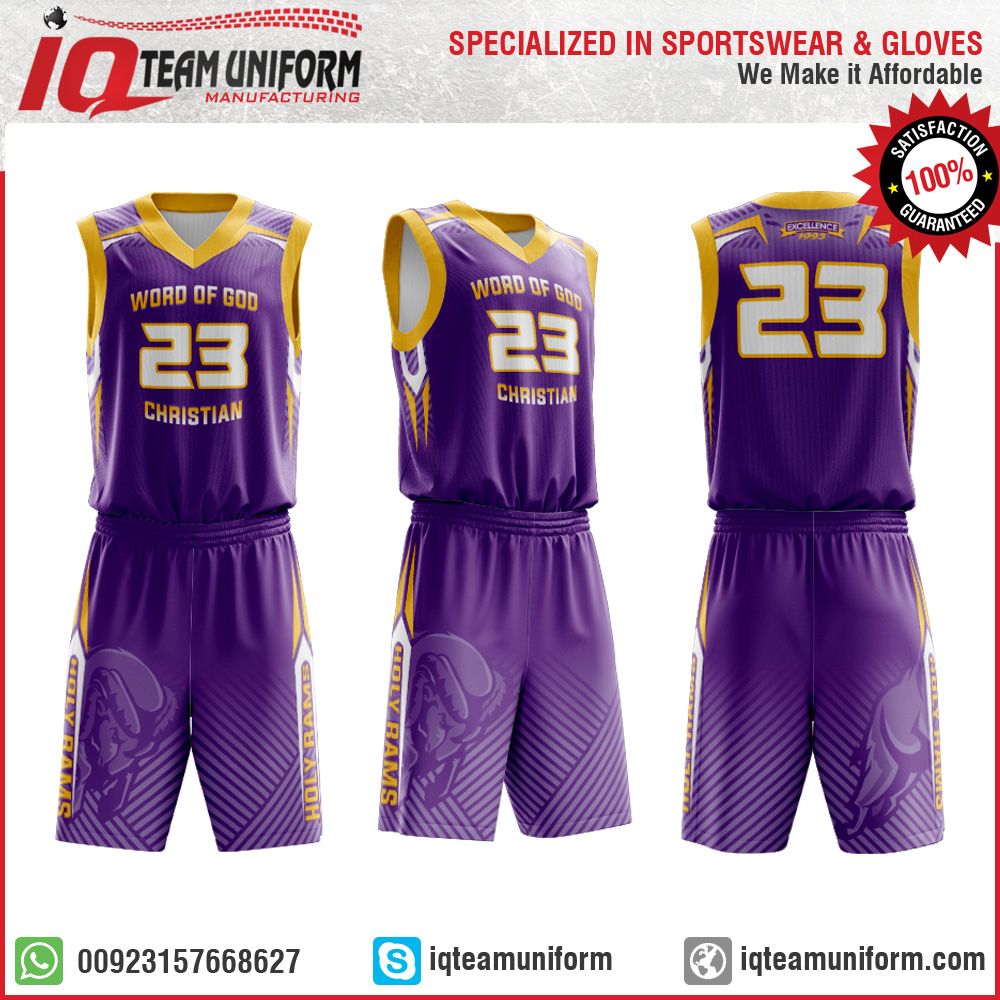 Team Basketball Uniform 89